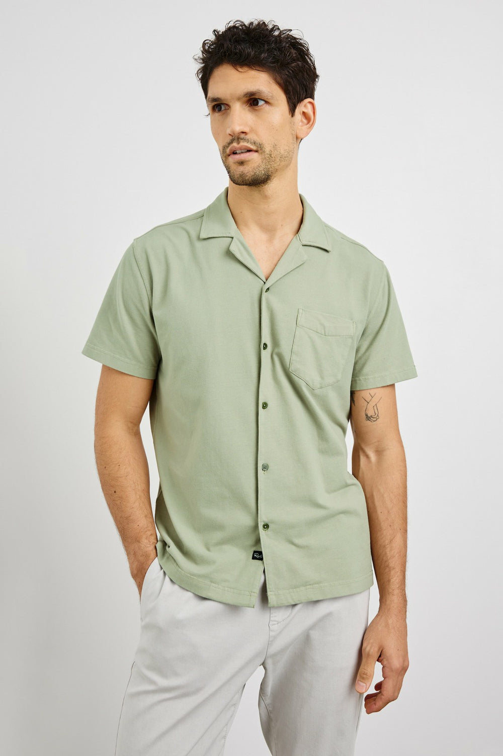 FLINT SHIRT - SAGE| Rails US