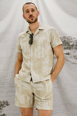MAVERICK SHIRT - BANDANA CRAFT PAPER| Rails on sale
