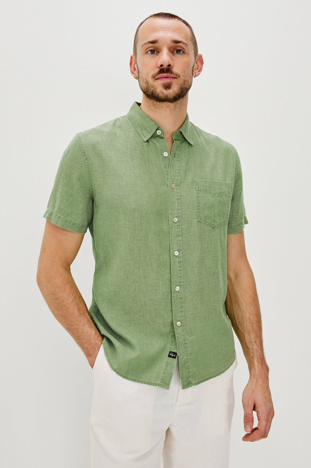 PAROS SHIRT - MATCHA| Rails online