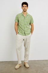 TYLER SHIRT - GREEN WHITE SUNFLOWER| Rails on sale