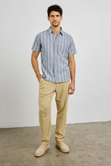 WILDER SHIRT - CHAMBRAY BUTTER| Rails online