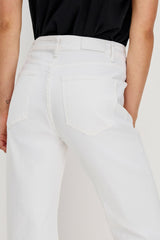 ALAMITOS FLARED TROUSER - SALT WHITE| Rails outlet