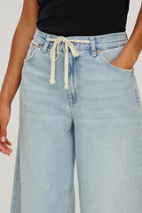 ANGELENO WIDE LEG CROP - SCUBA| Rails US