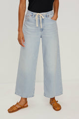 ANGELENO WIDE LEG CROP - SCUBA| Rails US