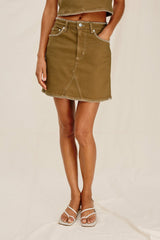 LAUREL SKIRT - SAFARI EMBROIDERED| Rails discount