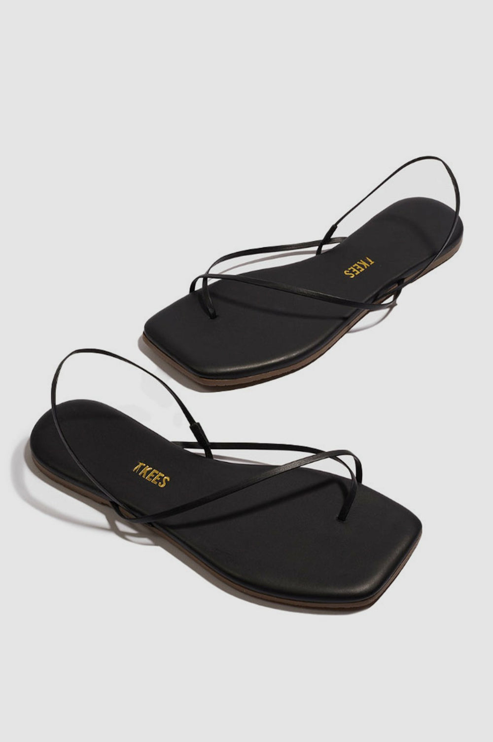 TKEES SQUARE TOE MILLIE SANDAL - SABLE| Rails on sale