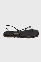 TKEES SQUARE TOE MILLIE SANDAL - SABLE| Rails on sale