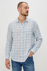WYATT SHIRT - APRES OCEAN MELANGE| Rails outlet