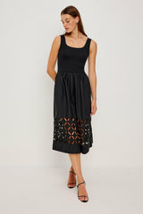 NADYA DRESS - BLACK| Rails US