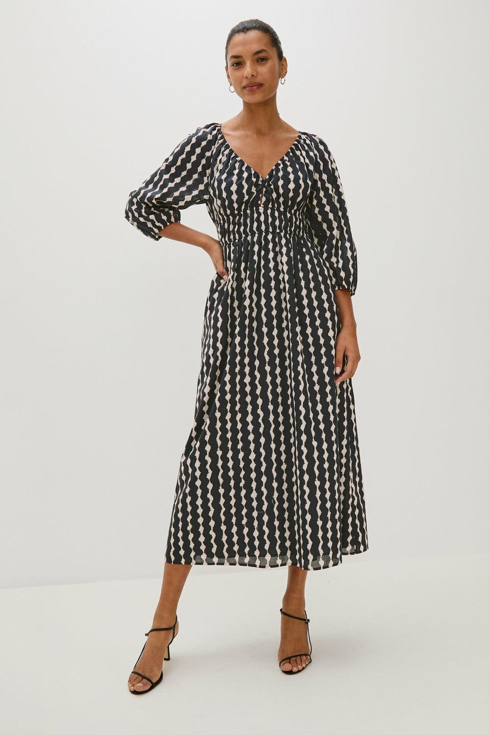 PAIO DRESS - PAINTED NOIR| Rails for sale