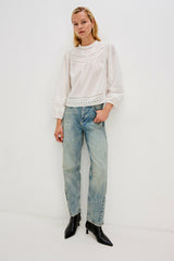 REYNA TOP - WHITE| Rails on sale