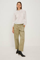 LUNAR PANT - LIGHT OLIVE| Rails for sale