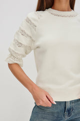 AGGY TOP - IVORY| Rails discount