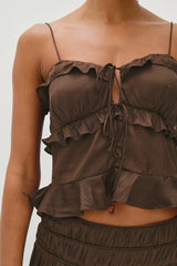 ORTONA TOP - ESPRESSO| Rails sale