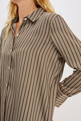 SAIGE SHIRT - ISLE STRIPE| Rails on sale