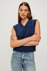 TALLI VEST - NAVY| Rails on sale