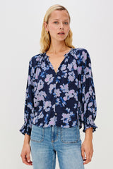 MARIAH TOP - MIDNIGHT PEONY| Rails sale