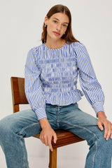 TABI TOP - MARINER WHITE STRIPE| Rails for sale
