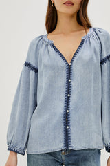 TOSHI TOP - MEDIUM CLOUD WASH| Rails near me