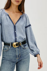 TOSHI TOP - MEDIUM CLOUD WASH| Rails near me