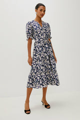 ELIANA DRESS - NAVY VINES| Rails sale