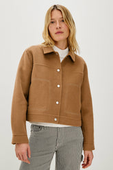 MOUNTAIN JACKET - CAMEL| Rails near me