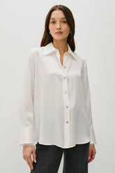 ABBEY SHIRT - IVORY| Rails discount
