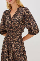 CATERINE DRESS - BROWN NALA| Rails for sale
