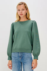 TIFFANY SWEATSHIRT - LAKE| Rails outlet