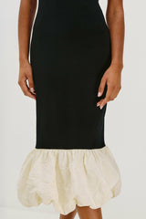 CHERYL DRESS - BLACK IVORY| Rails US