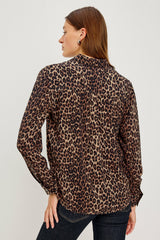 JOSEPHINE SHIRT - BROWN NALA| Rails outlet