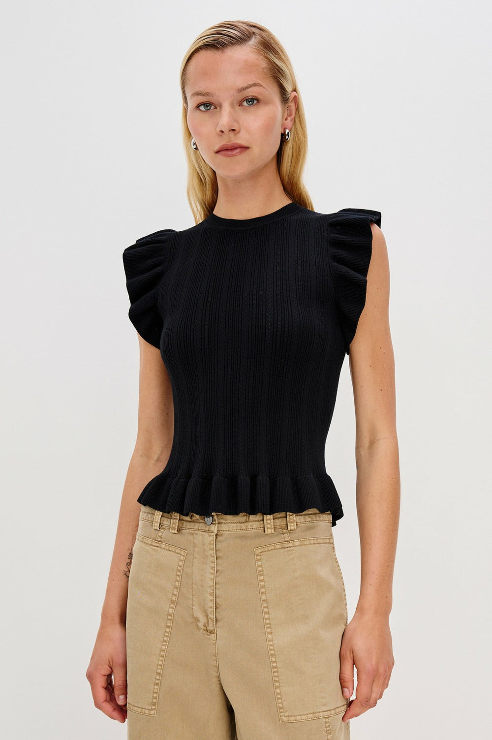 MARCI SWEATER - BLACK| Rails for sale