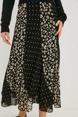 FELINA SKIRT - DAISY DOT COMBO| Rails sale