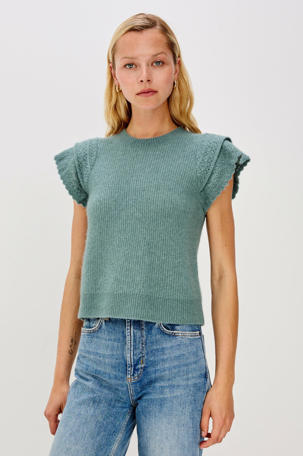 STASIA TOP - TEAL| Rails online