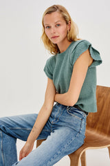 STASIA TOP - TEAL| Rails online