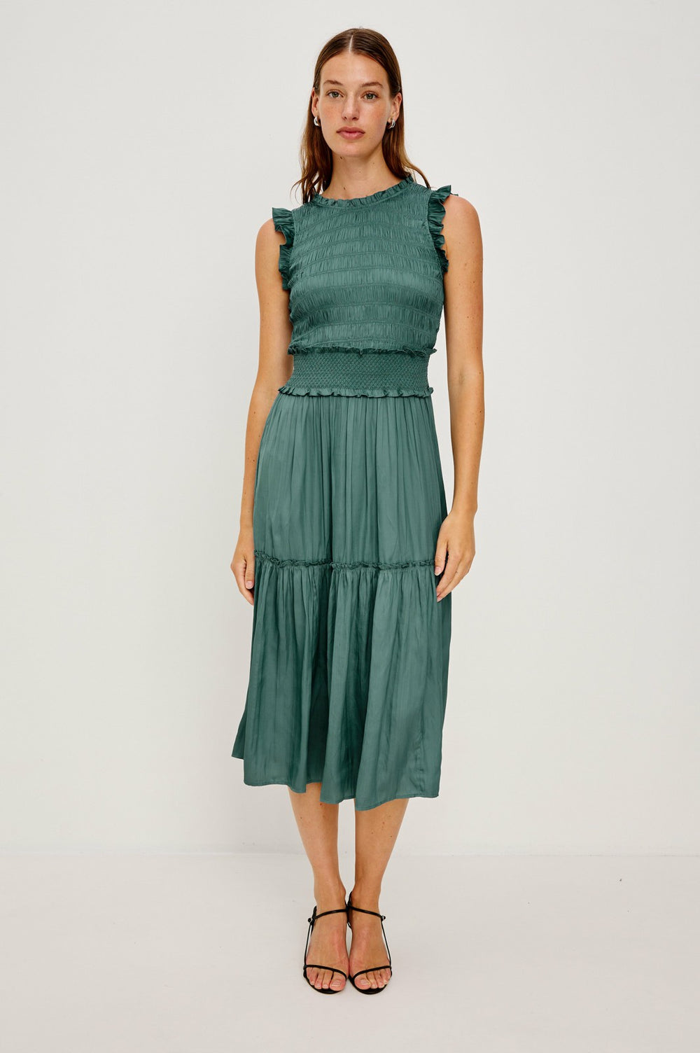 VIVIER DRESS - LAKE| Rails online