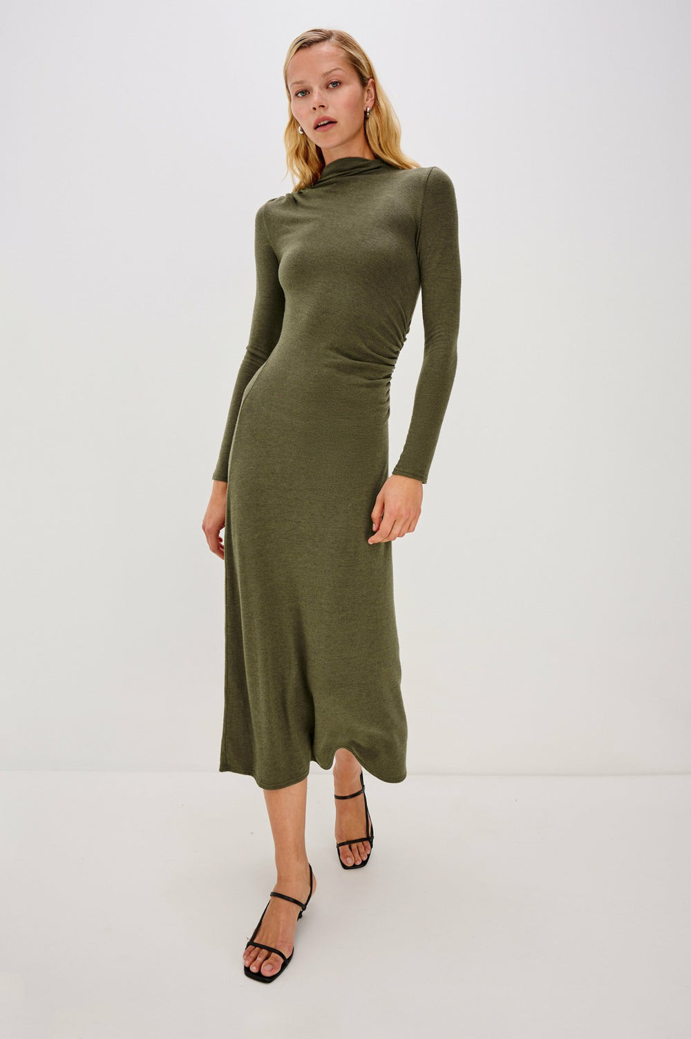 MARGARET DRESS - HEATHER OLIVE| Rails near me