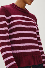 ALISE SWEATER - MULBERRY STRIPE| Rails for sale