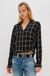 MALIN SHIRT - ONYX SAND BIRCH| Rails online