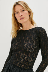 AMBERLY DRESS - BLACK LACE| Rails near me