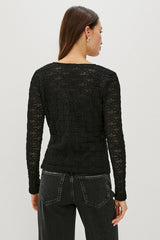 CYRAH TOP - BLACK LACE| Rails sale