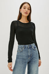 LOVISA TOP - BLACK| Rails on sale
