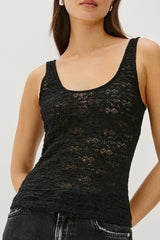 DONYA TOP - BLACK LACE| Rails discount