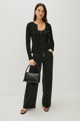 DONYA TOP - BLACK LACE| Rails discount