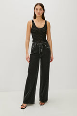 DONYA TOP - BLACK LACE| Rails discount