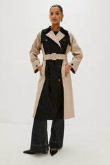 MAUD COAT - BLACK TAUPE| Rails for sale