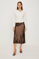 ANYA SKIRT - ESPRESSO| Rails sale