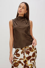 KALEEN TOP - ESPRESSO| Rails outlet