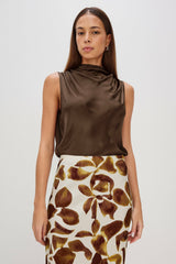 KALEEN TOP - ESPRESSO| Rails outlet