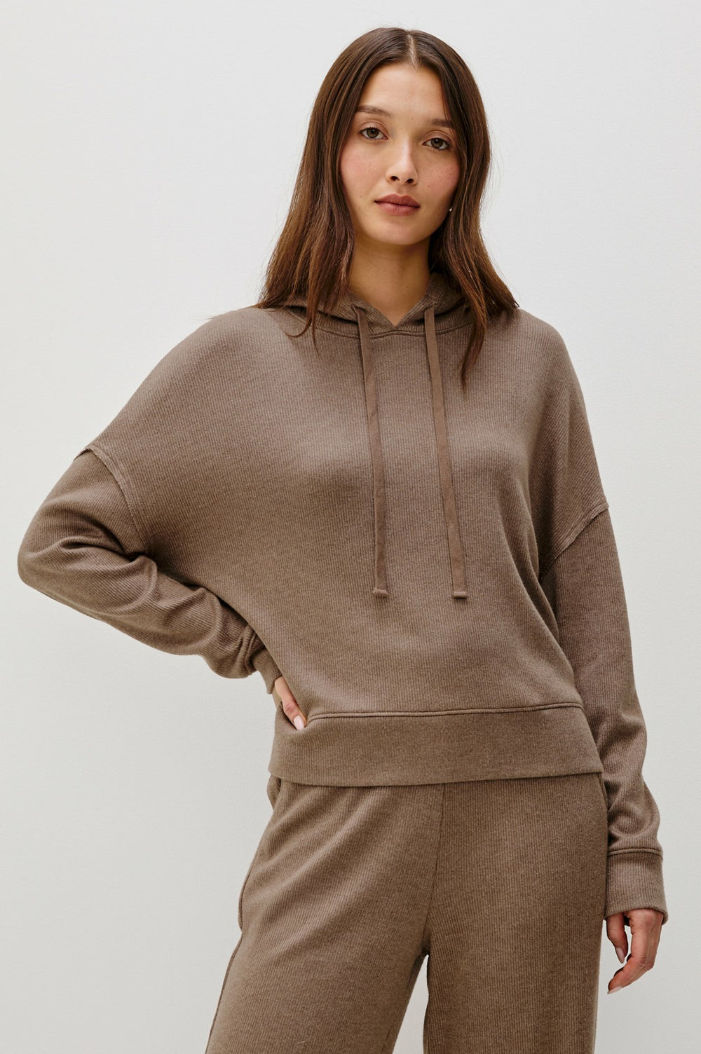 NICO SWEATSHIRT - HEATHER LATTE| Rails discount